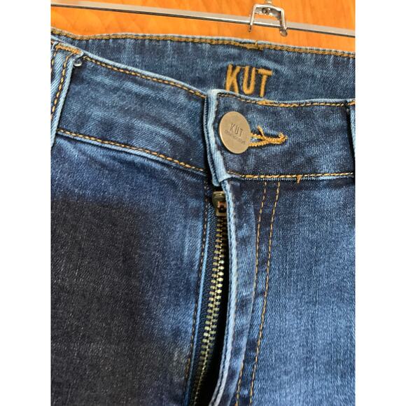 Kut From The Kloth Size 8 High Rise Boyfriend Medium Wash Women's Straight Jeans - Picture 4 of 8